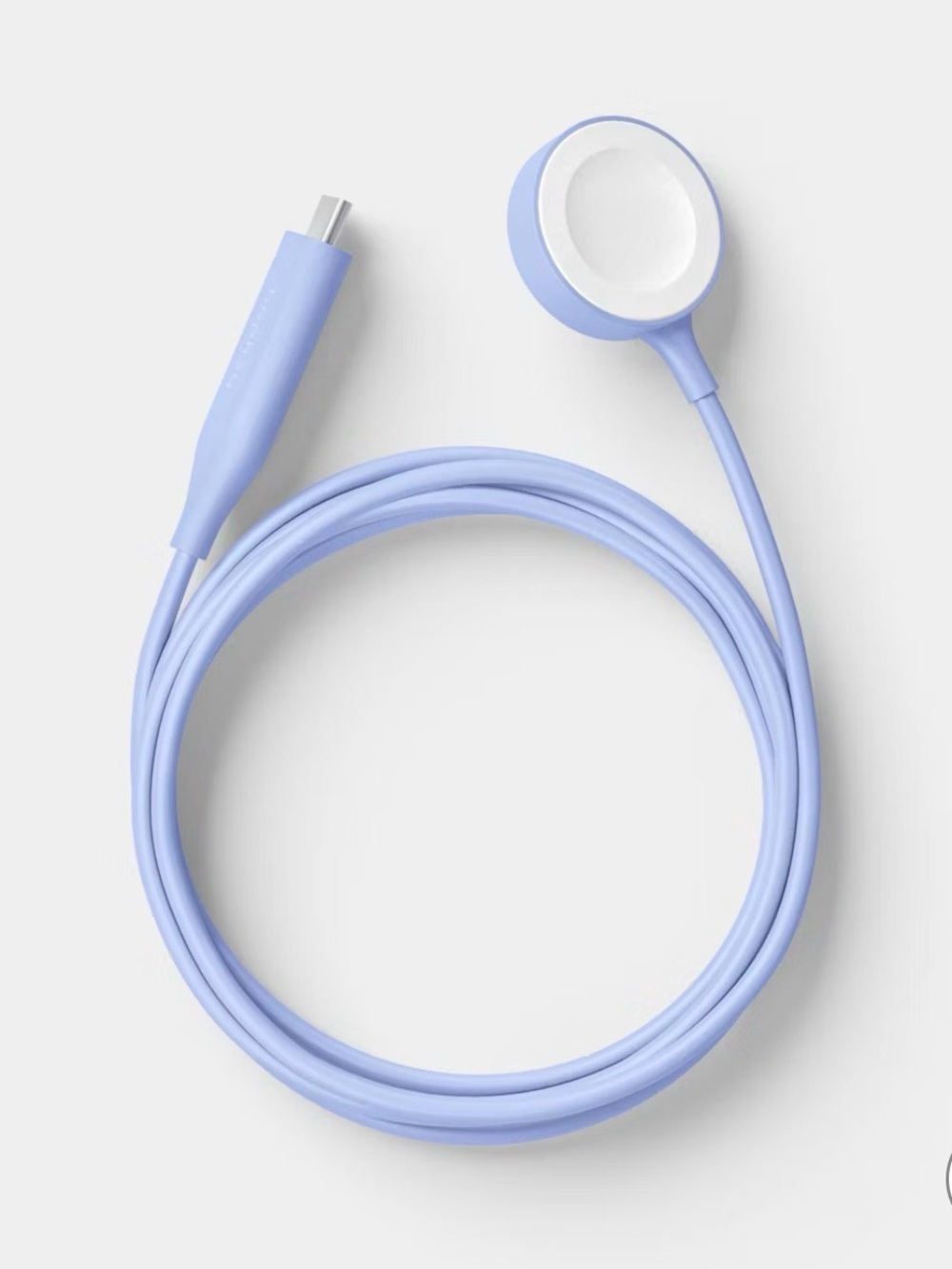 heyday Magnetic Apple Watch Charging Cable in Periwinkle Blue